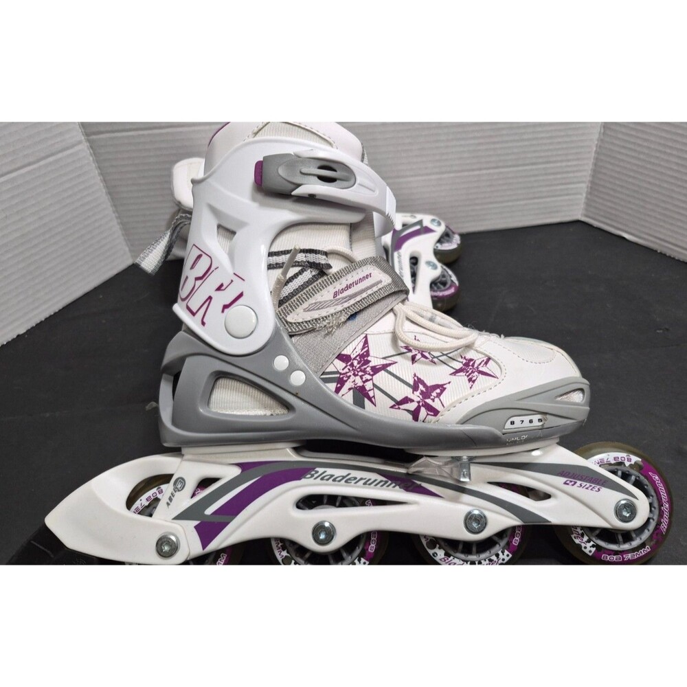 Girls Bladerunner Phaser Adjustable Inline Rollerblades, Size 5-6-7-8